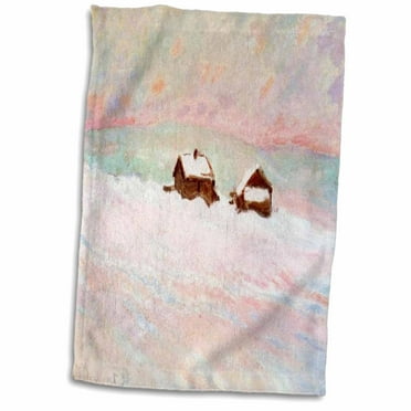 15 x 22 3D Rose Five Shades of Blue-Santorini-Greece Hand Towel 15 x 22 3D Rose Five Shades of Blue-Santorini-Greece Hand Towel